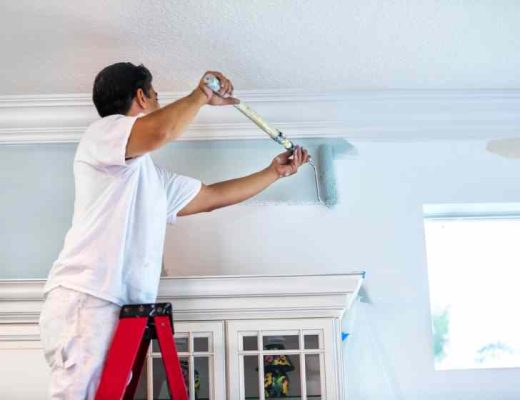 Painting interior by Vanilla Painters