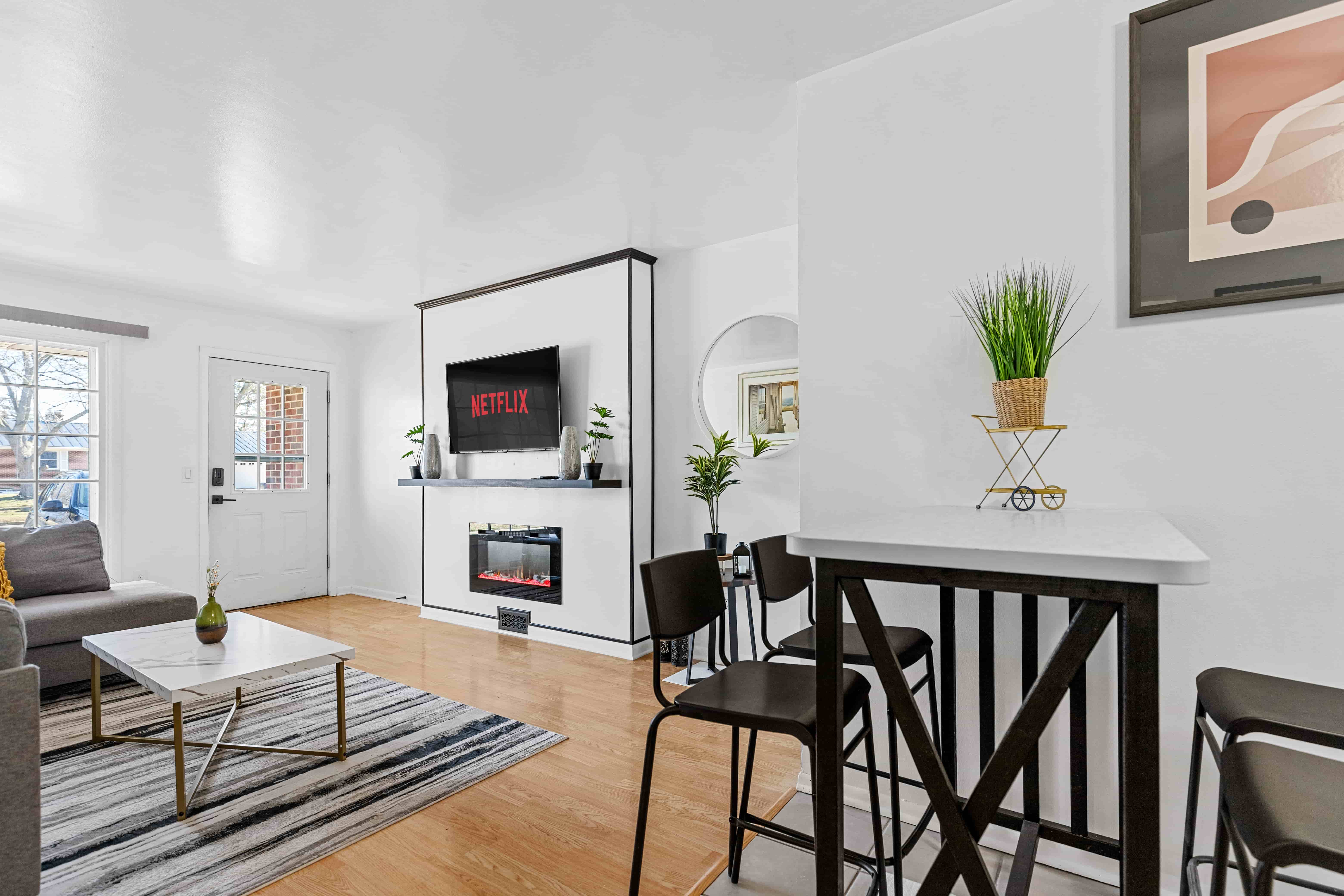 Vanilla Painters, painted this houses living room
